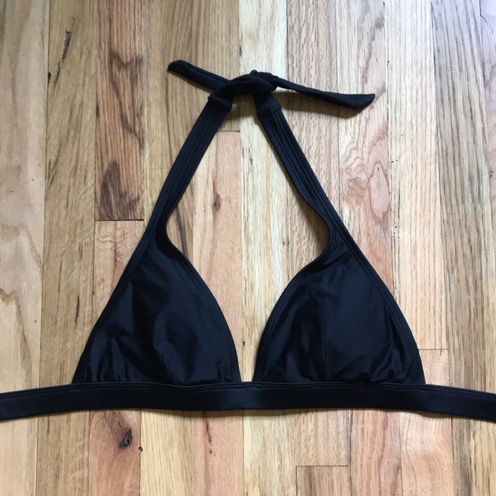Black Patagonia triangle bikini top